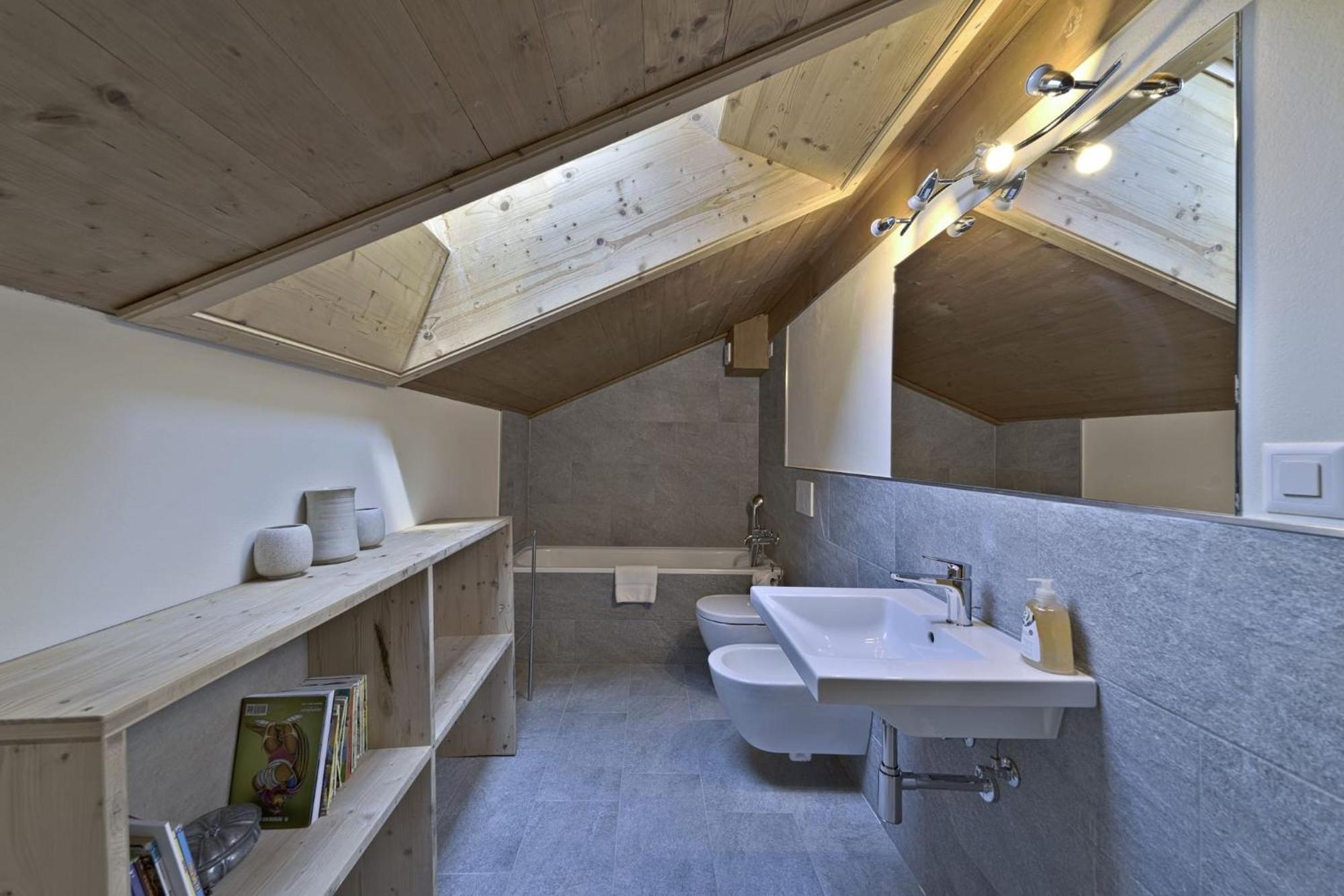 Apartamento Chesa Martina - La Punt Exterior foto