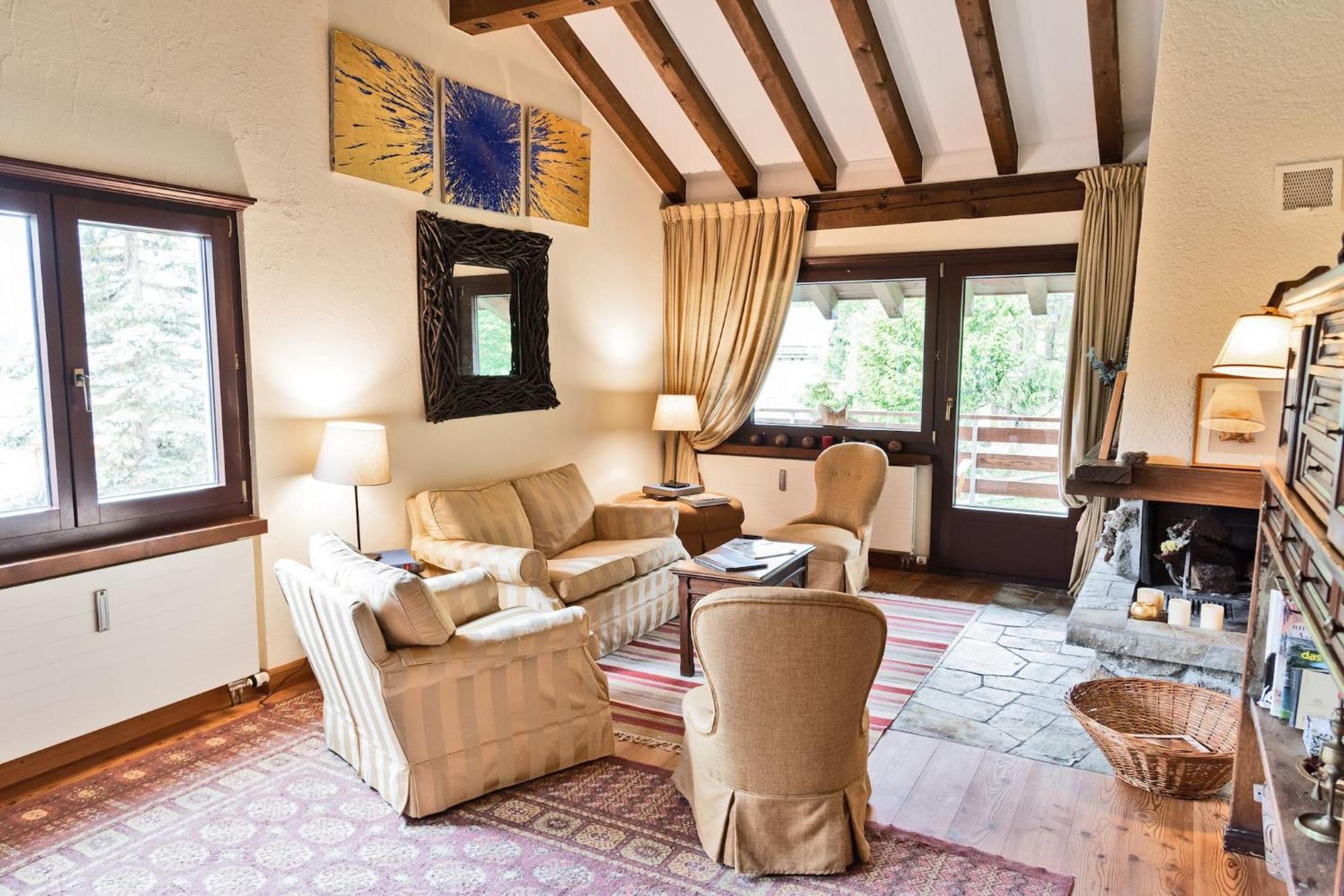 Apartamento Chesa Martina - La Punt Exterior foto